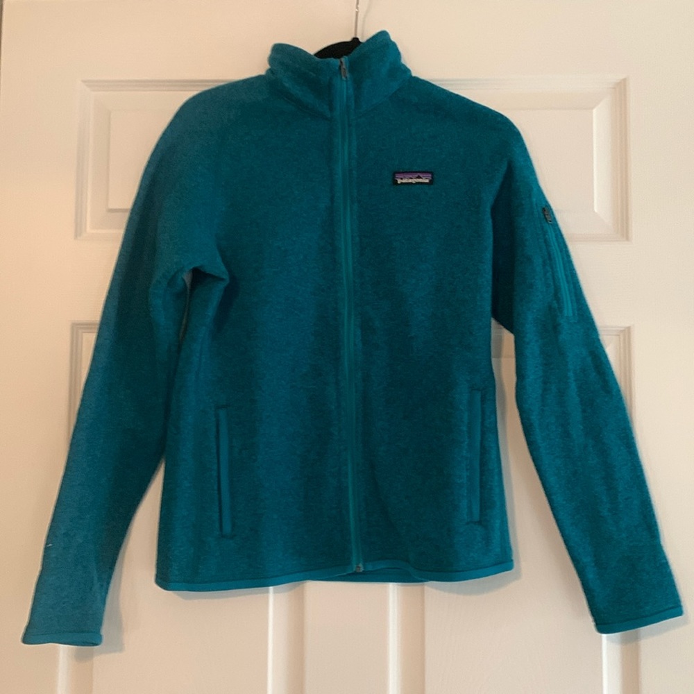 Patagonia Women's Better Sweater Heather Blue Jacket